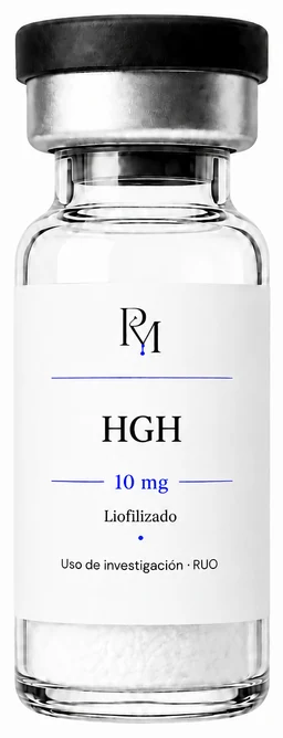Vial de HGH liofilizado · México