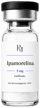 Ipamorelina vs CJC-1295: vial de Ipamorelina