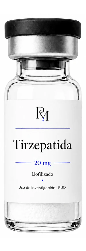 Vial de Tirzepatida 20 mg · México