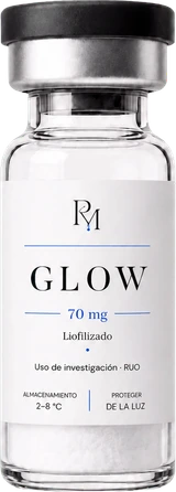 Vial de GLOW liofilizado · México