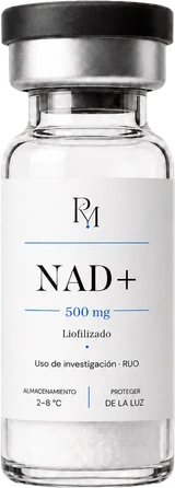 Vial de NAD+ liofilizado · México