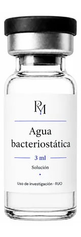 Frasco de Agua bacteriostática