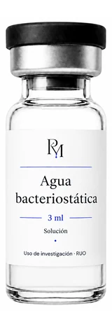 Frasco de Agua bacteriostática